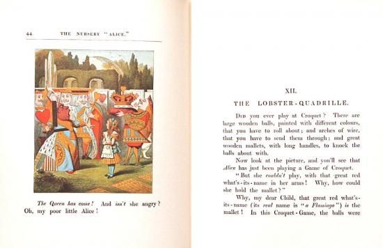 英語〉THE NURSERY“ALICE”(おとぎの“アリス”) 複刻 世界の絵本館