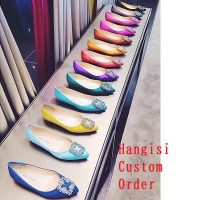 マノロブラニク ハンギシパンプス カスタムオーダーメイド