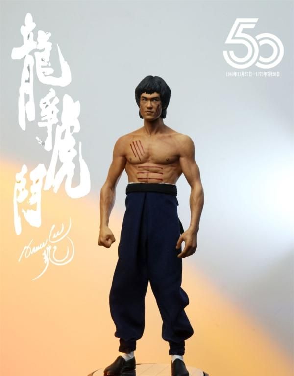 最終在庫 送料無料 1/6 CHINA.X-H 50周年 ブルース・リー 燃えよ