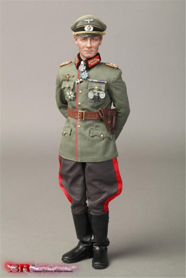発売済み1/6 DID 3R GM636 Erwin Rommel エルヴィン・ロンメル 大西洋