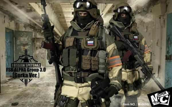 1/6 SuperMCTOYS M-069B Russian Spetsnaz--FSB Alfa Group 3.0 (Gorka