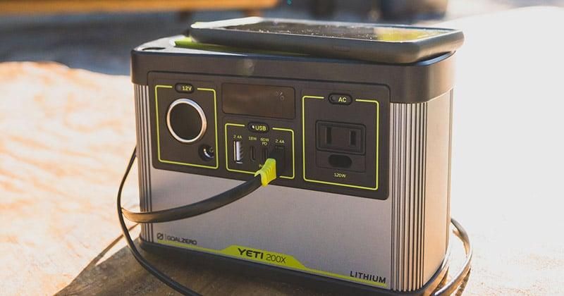 GOAL ZERO大容量ポータブル電源 Yeti 200X (120V) Power Station
