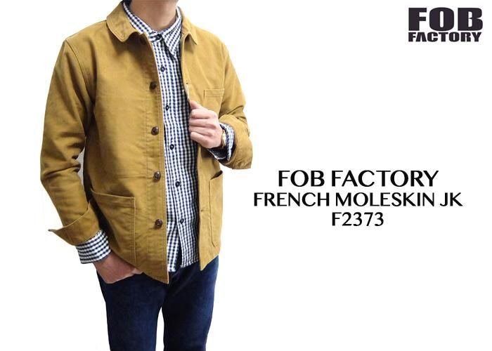 FOBファクトリー [F2373]フレンチ モールスキン ジャケット FRENCH