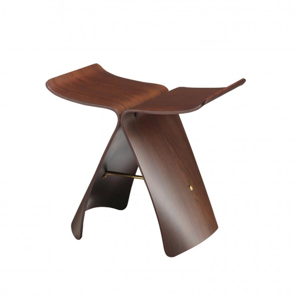 天童木工 : 柳宗理 / バタフライスツール・ローズウッド】NIPPON PROUD