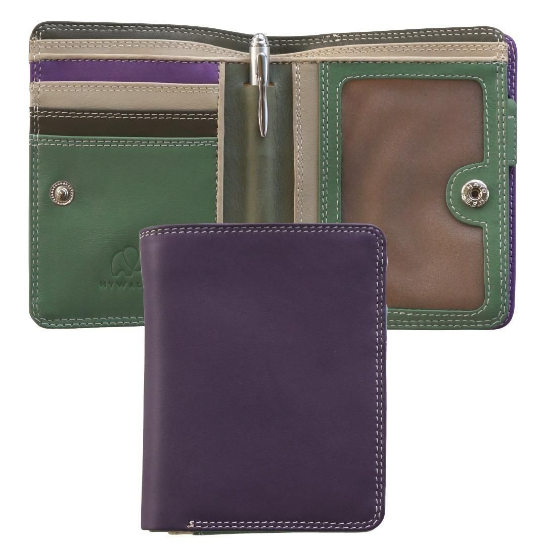 公式】mywalit マイワリット MY231-189 2つ折財布/オーキッド RFID