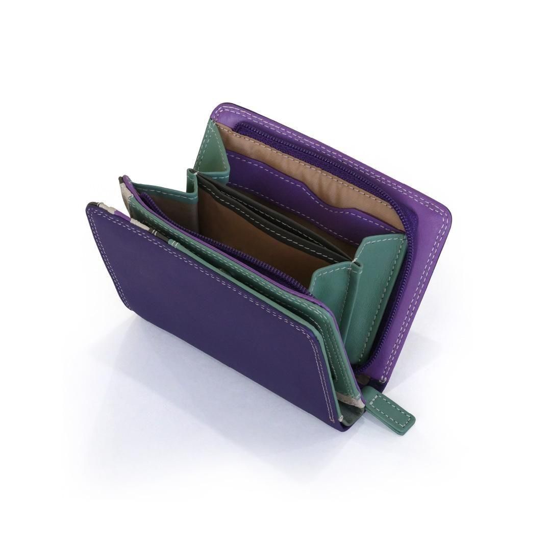 公式】mywalit マイワリット MY231-189 2つ折財布/オーキッド RFID