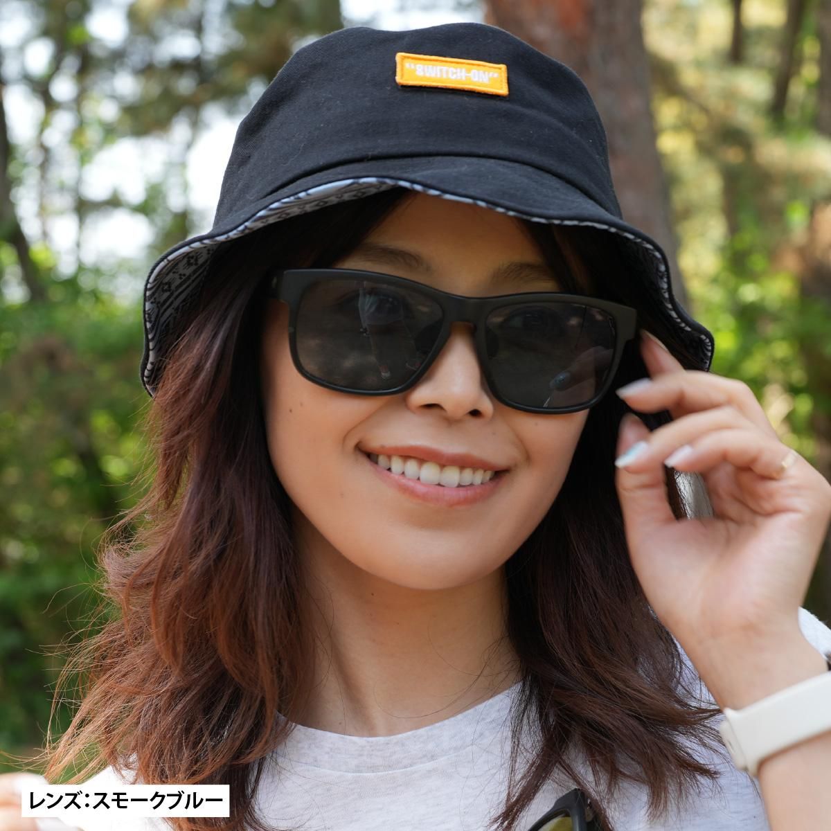 O.S.P×TORHINO×SWITCH-ON Polarized Sunglasses （NYOKA MAT BLACK）