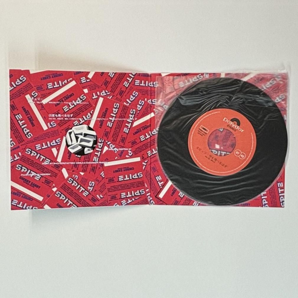 スピッツ シングル・レコード チェリー/空も飛べるはず 7インチ EP盤