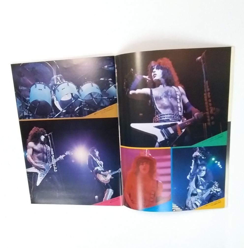 キッス 写真集 1977年 KISS日本急襲号 KISSオン&オフ・ステージ