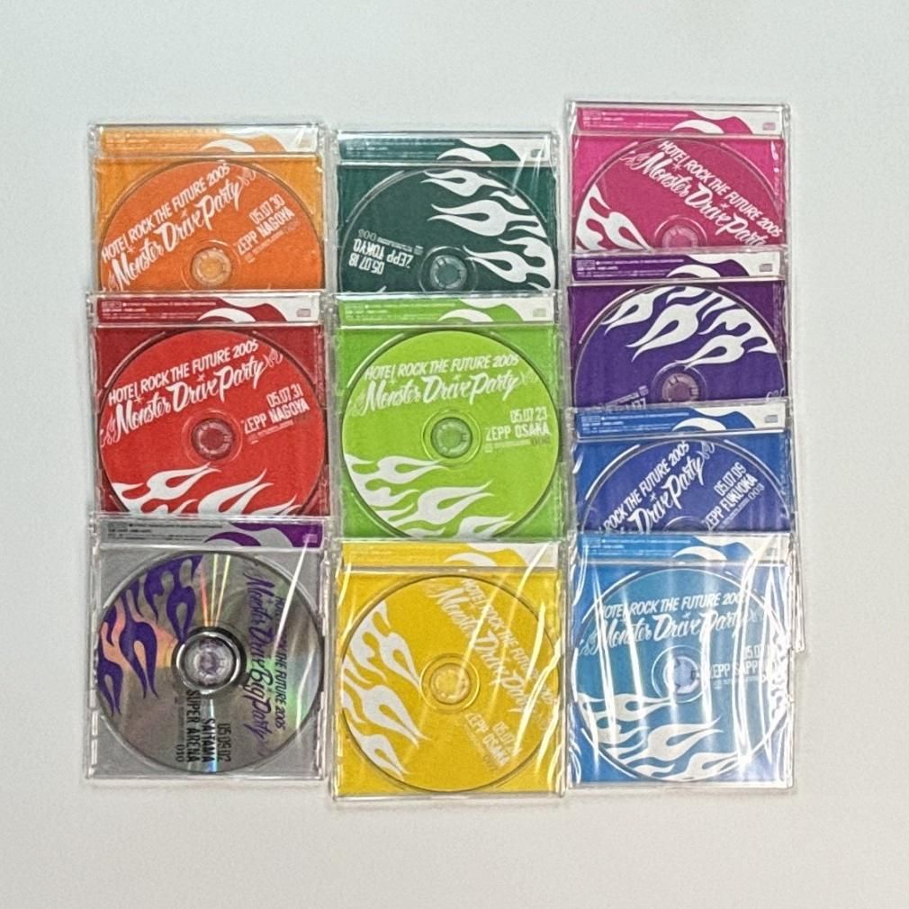 布袋寅泰 限定CD10枚 完全セット HOTEI ROCK THR FUTURE 2005 MONSTER