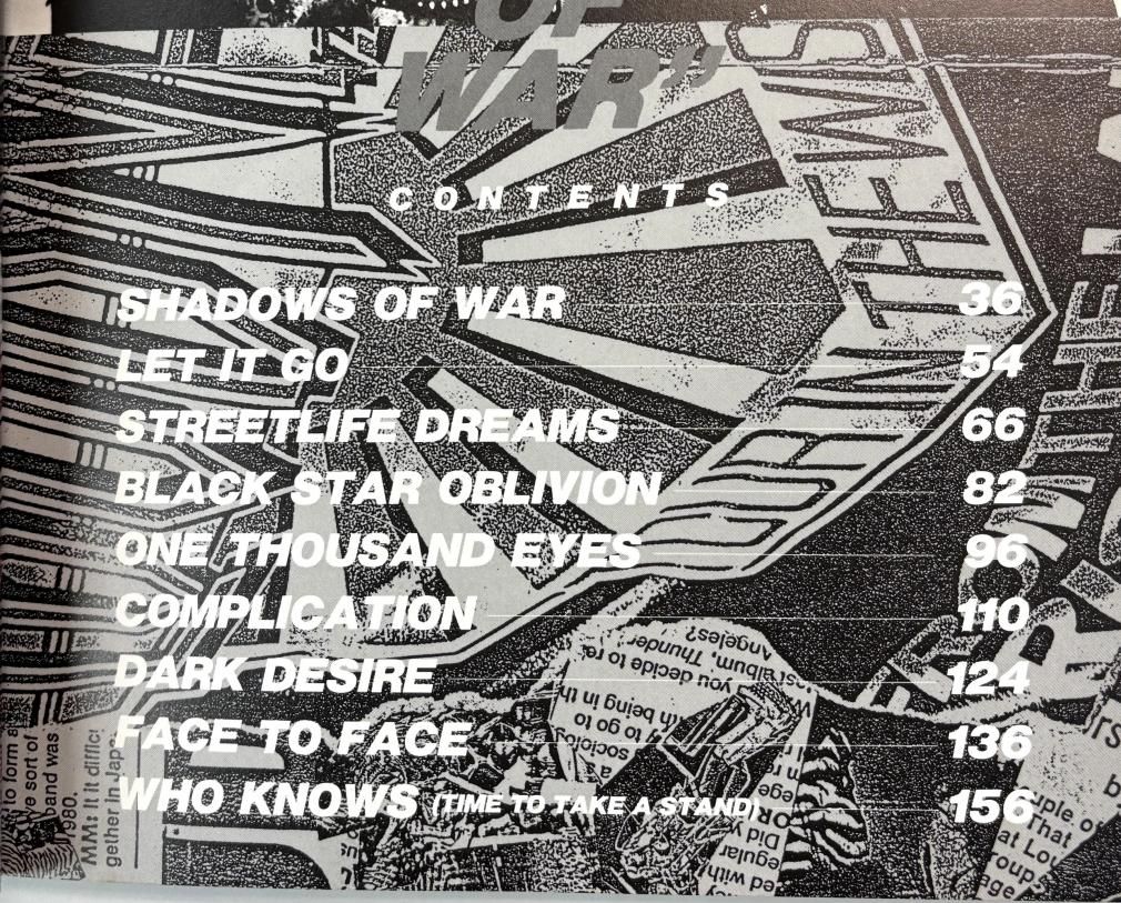 ラウドネス バンドスコア LOUDNESS SHADOWS OF WAR スコアハウス 楽譜