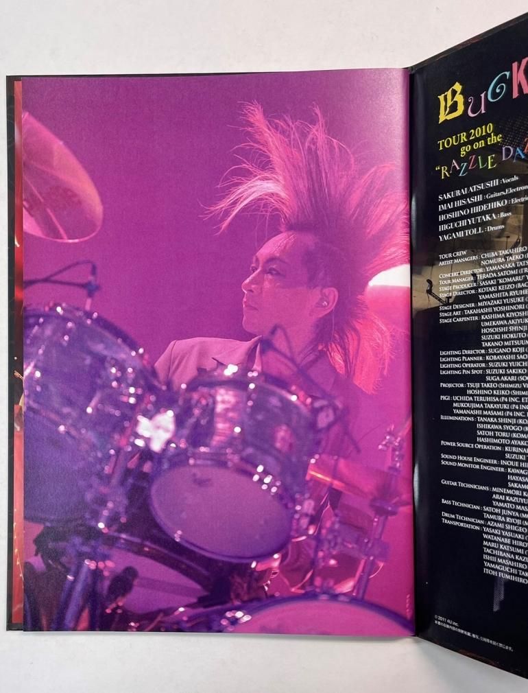 ヤガミトール WEB限定写真集 BUCK-TICK TOUR 2010 RAZZLE DAZZLE