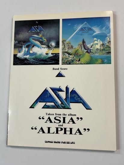ASIA バンドスコア エイジア・ベスト ASIA and ALPHA タブ譜付