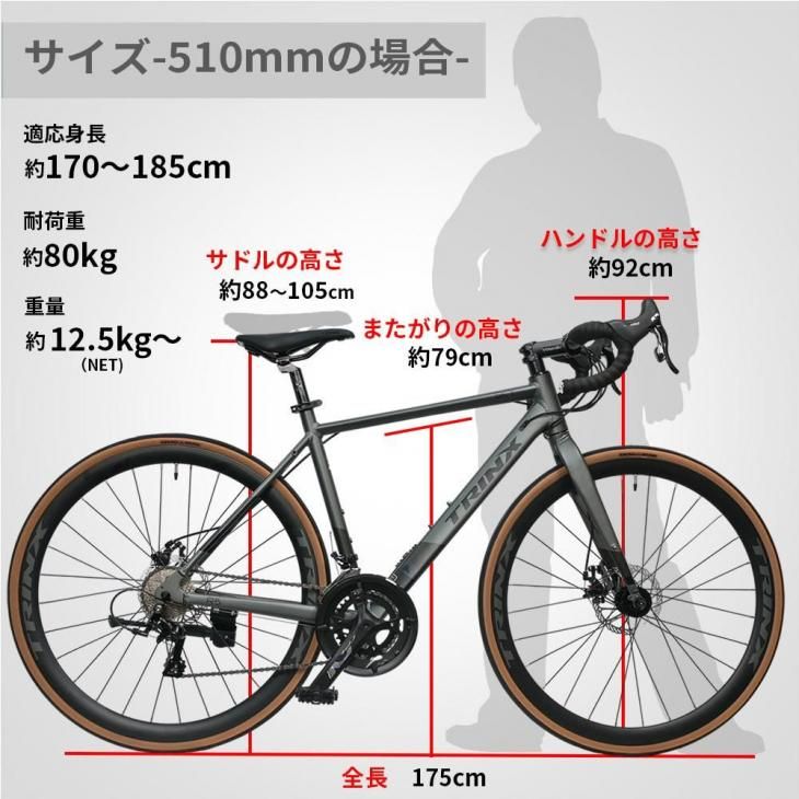 ロードバイク TRINX SKY | 軽量・快適走行 - コウメイー自転車の一勝堂