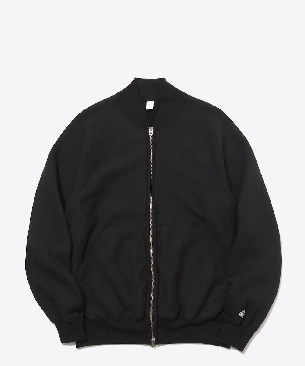 ZIP RIB NECK SWEAT | ENDS and MEANS - CHANTILLY-2F