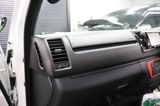 ハイエース200系 標準ボディ ダッシュパネルシート - 長野県松本市の