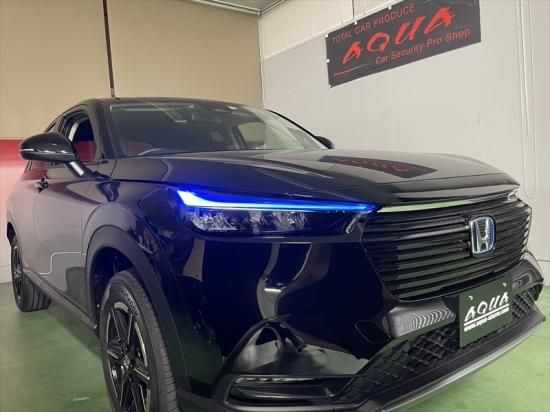 ヴェゼルRV系 ヘッドライトフィルム - 長野県松本市のカーセキュリティ