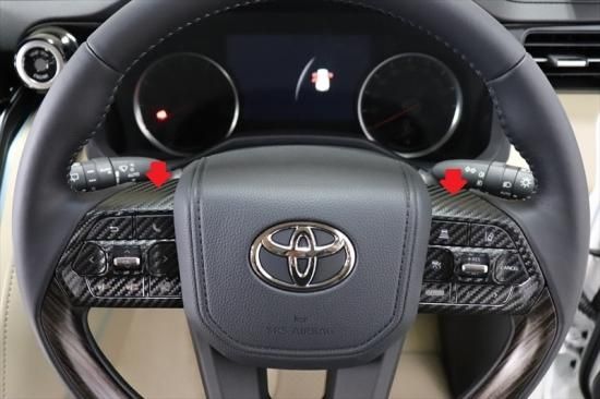 ランクル300 ステアリングスイッチパネルシート - 長野県松本市の