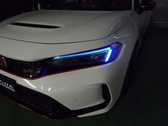 シビックタイプR FL5 ヘッドライトフィルム - 長野県松本市のカー