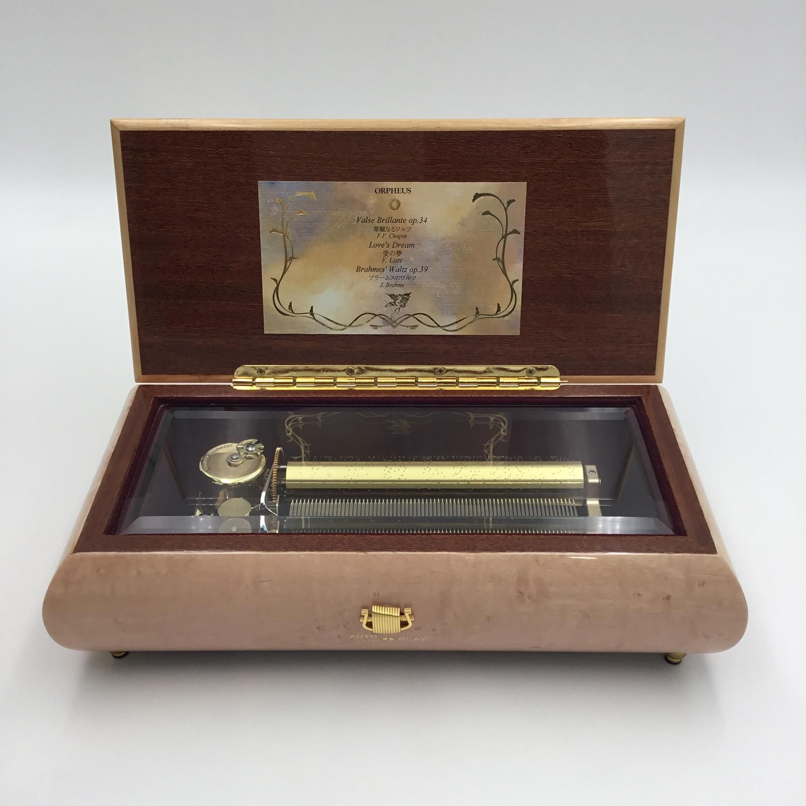 72弁オルフェウス（ショパン・リスト・ブラームス） - オルゴールの