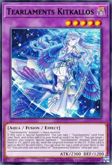 遊戯王 POTE-EN042 ティアラメンツ・キトカロス Tearlaments Kitkallos