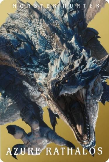 21 リオレウス亜種 (モンスターカード) 】 モンスターハンター 20th