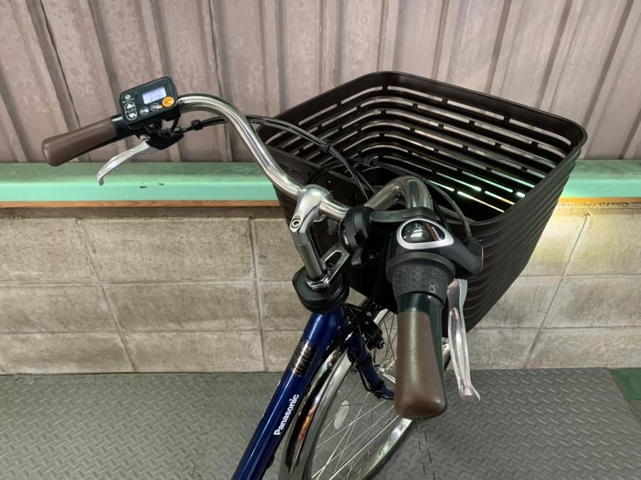 電動自転車 パナソニック ビビDX 26インチ ファインブルー 12ah 2017