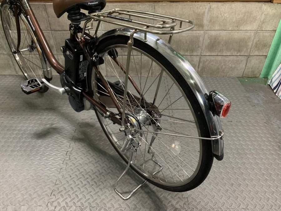 電動自転車 パナソニック ビビDX 26インチ ブラウン 16ah 2020年頃