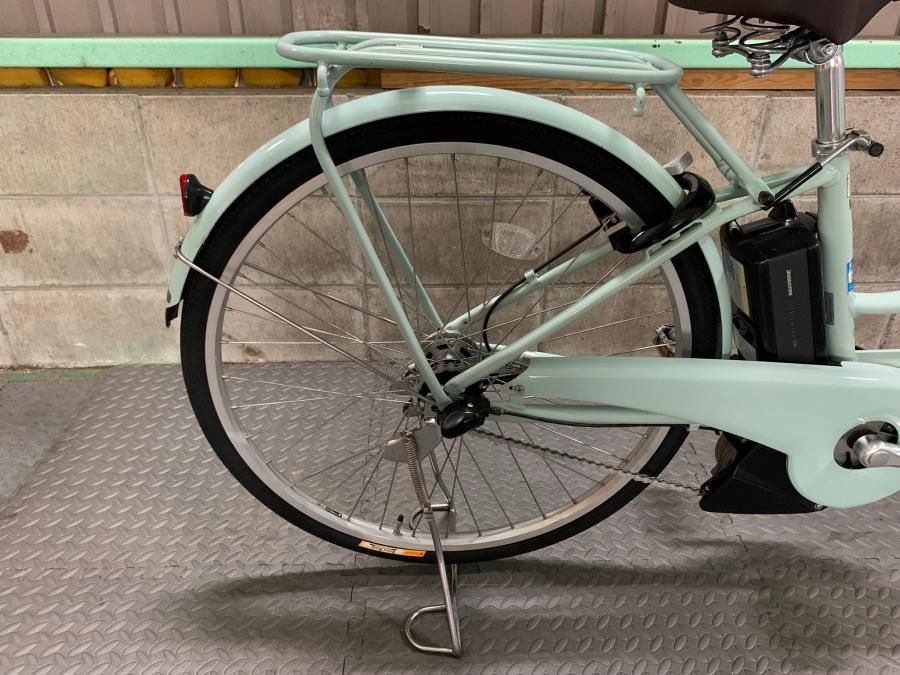 電動自転車 ブリヂストン assista prima 26インチ グレイッシュミント