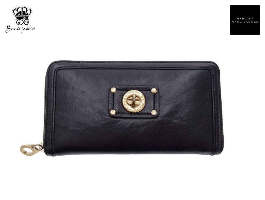 マーク バイ マーク ジェイコブス 長財布 ラウンドファスナー ターン