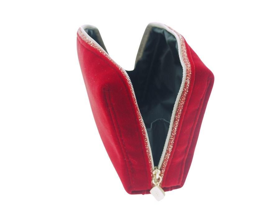 シャネル ノベルティ コフレポーチ 2019 ホリデー スクエア ラメ入り