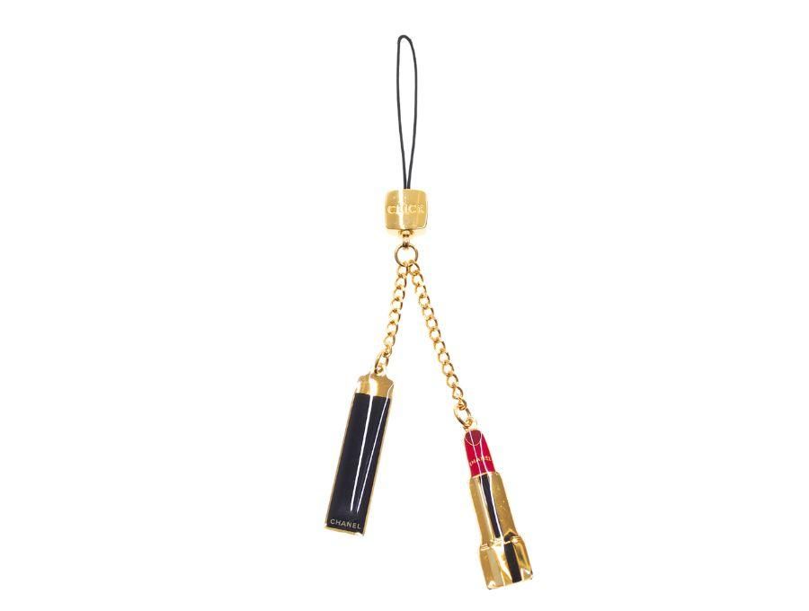 シャネル ノベルティ ストラップ キーホルダー 2006 口紅 CLICK