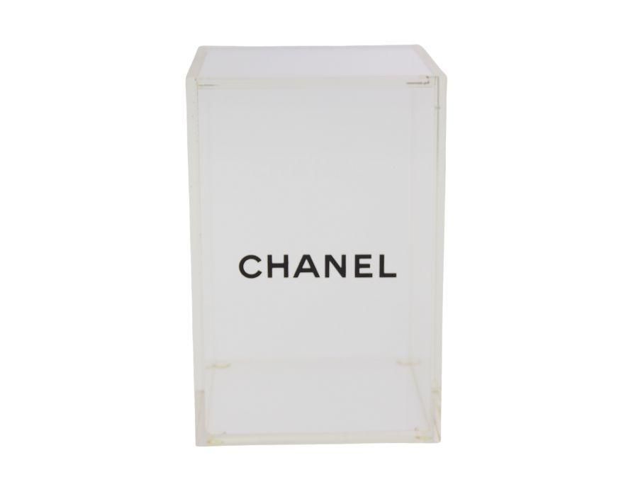 New 新品】シャネル CHANEL ノベルティ アクリルケース コスメボックス