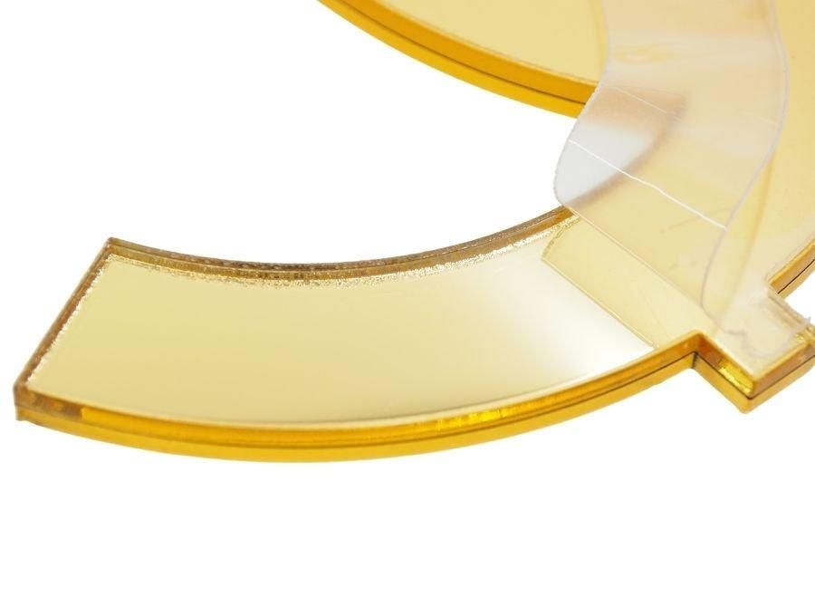 シャネル 店舗ディスプレイ オブジェ 置物 ゴールド ココマーク 台座