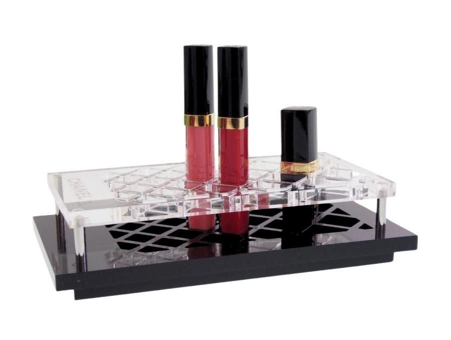 シャネル ノベルティ コスメスタンド アクリルケース 32マス 収納