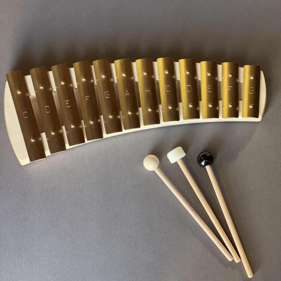 アウリス】アウリスグロッケン ダイヤトニック12音 432Hz | AUKDH012