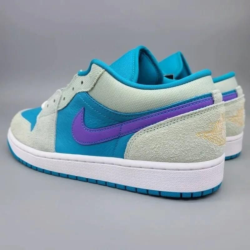 エア ジョーダン 1 ロー SE DX4334-300 ブルー/グレー/紫