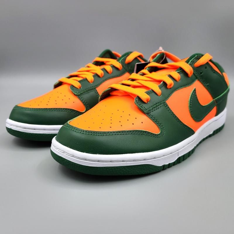 NIKE DUNK LOW RETRO DD1391-300 グリーン/オレンジ