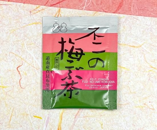 寿昆布 (5個・梅こぶ茶5包） ソフトケース - 寿昆布の北海食品