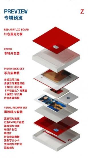 公式生産終了【1stアルバム】肖戦～《我们》～レコードセット※公式写真