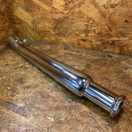 アップスイープ トランペットマフラー(左用) - トライアンフ・BSA 旧車