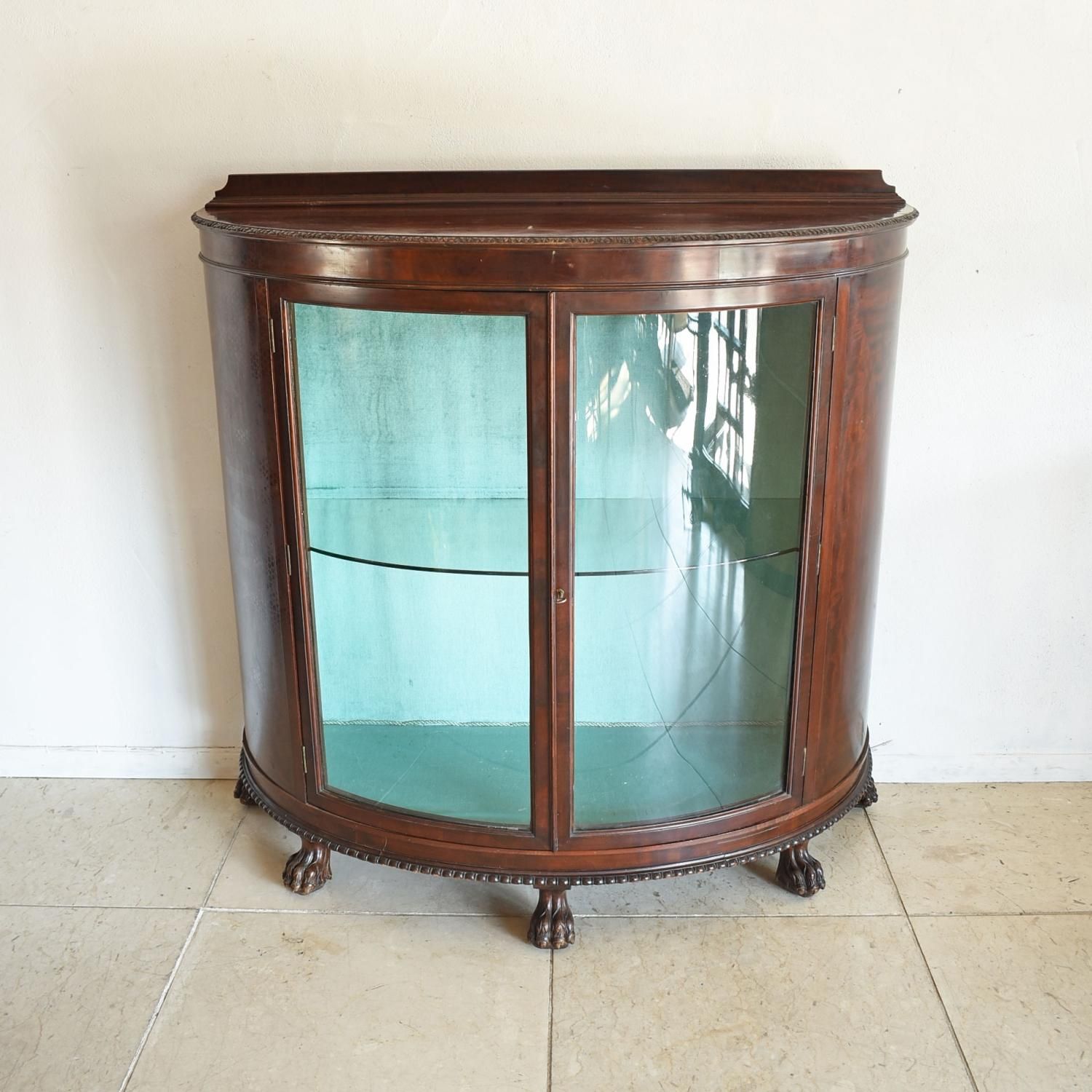 ハーフムーンキャビネット 1900年代 イギリス / WESTWOOD ANTIQUES