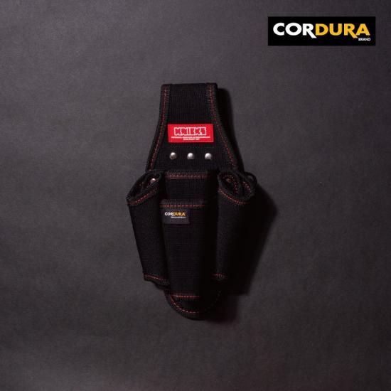 KC-401PLN／CORDURA1000d生地 型押しペンチ・ドライバー4Pホルダー