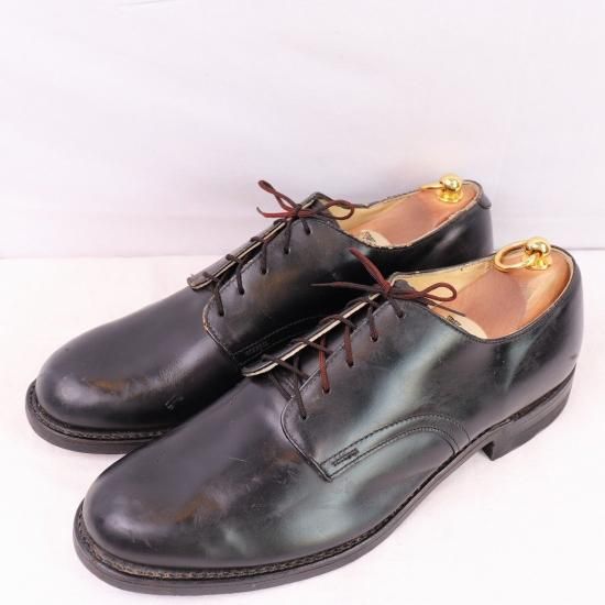 中古】メンズレザーシューズ(サービスシューズ)70'sレザーソール米軍US