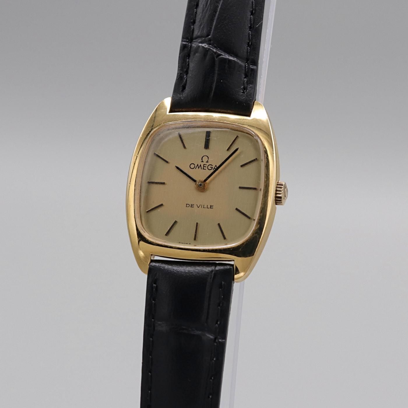 1975年 オメガ デビル アンティーク ca625 手巻き ゴールド