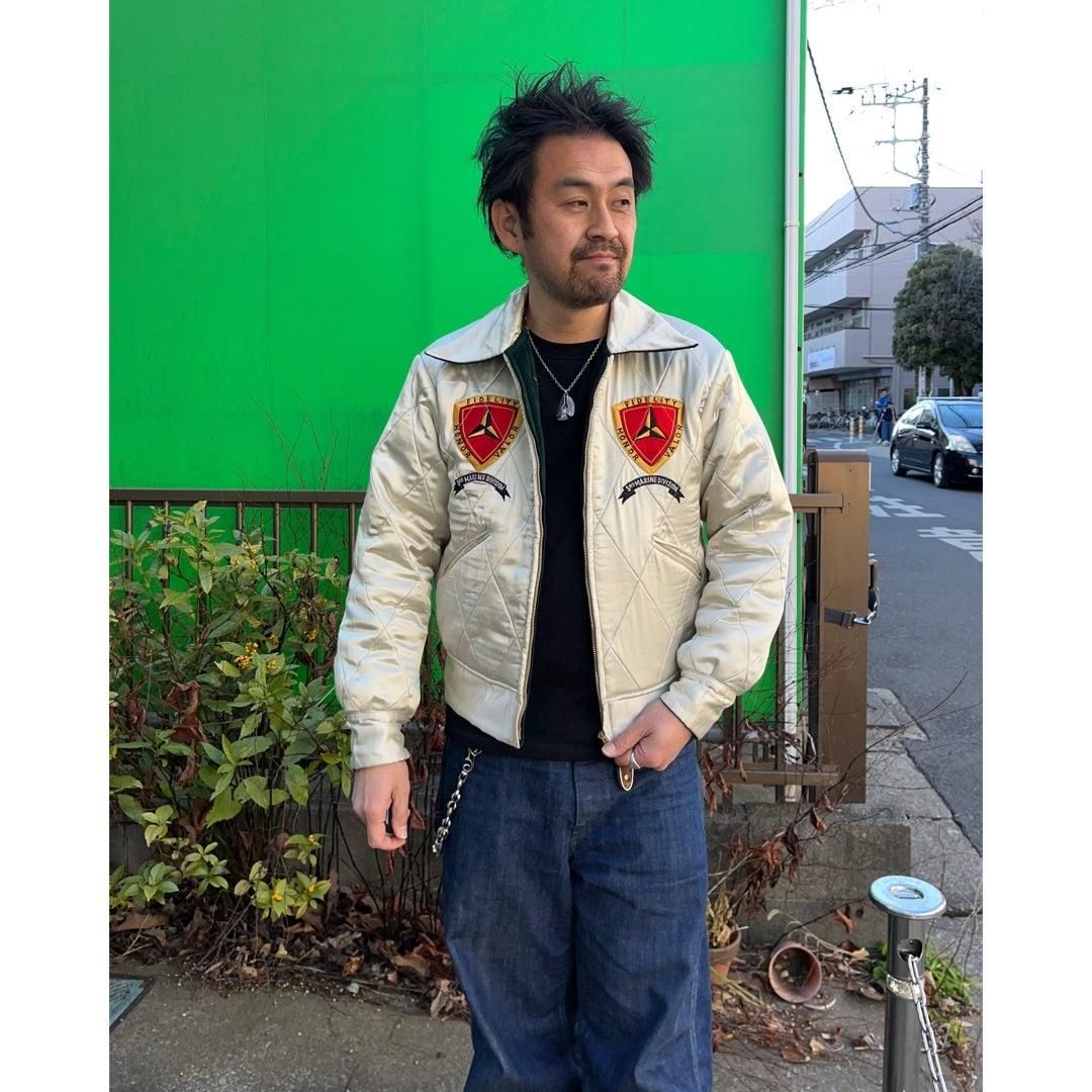 JELADO(ジェラード) USMC Souvenir Jacket フォレストグリーン