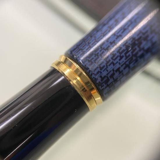 WATERMAN】ウォーターマン 18K 750 万年筆 Ideal ネイビー【未使用