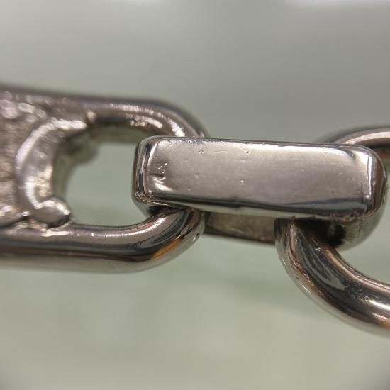 CELINE】セリーヌ ヴィンテージ SS マカダム ブレスレット シルバー