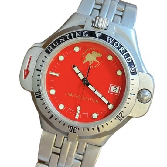 HUNTING WORLD】ハンティングワールド コンパスウォッチ 925本限定 SS
