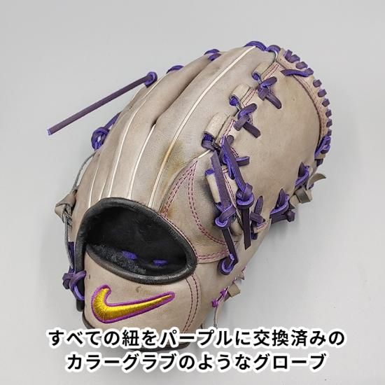 全紐交換済み】 ナイキ 軟式グローブ / 投手用 型付け済み (nike